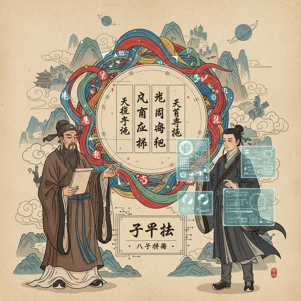 八字排盘 - 子平法