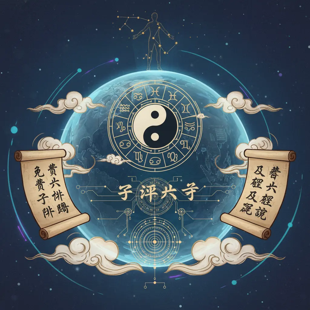 免費八字排盤及解說 - 子平八字