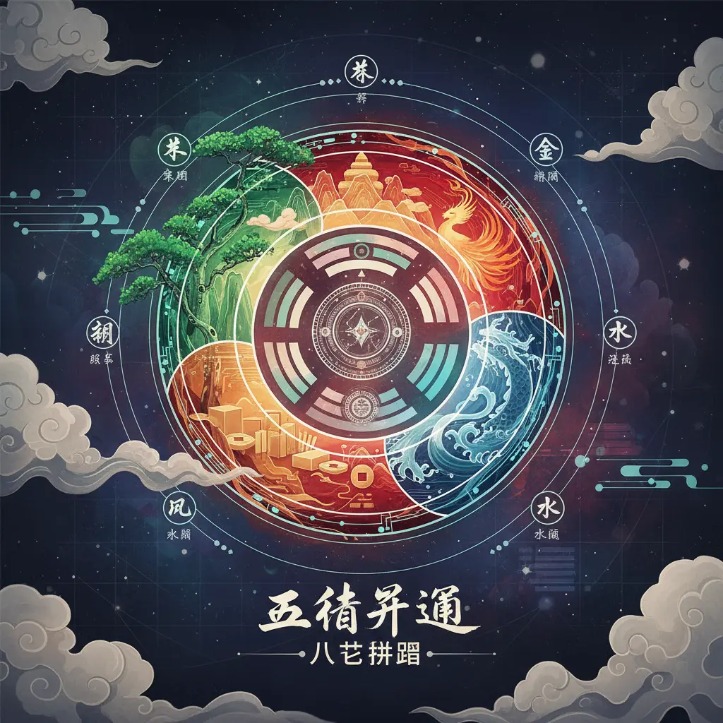 八字排盤 - 五行開運