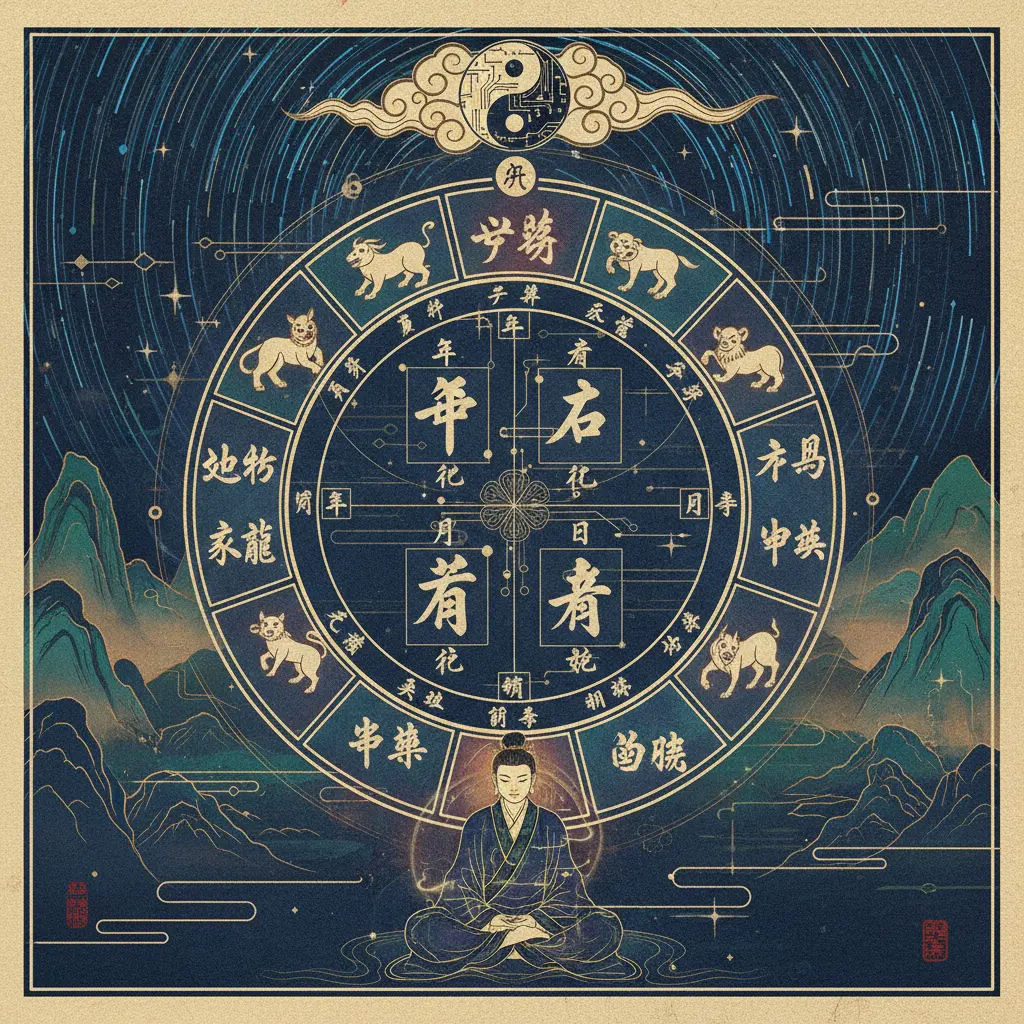 八字排盘 - 天干地支