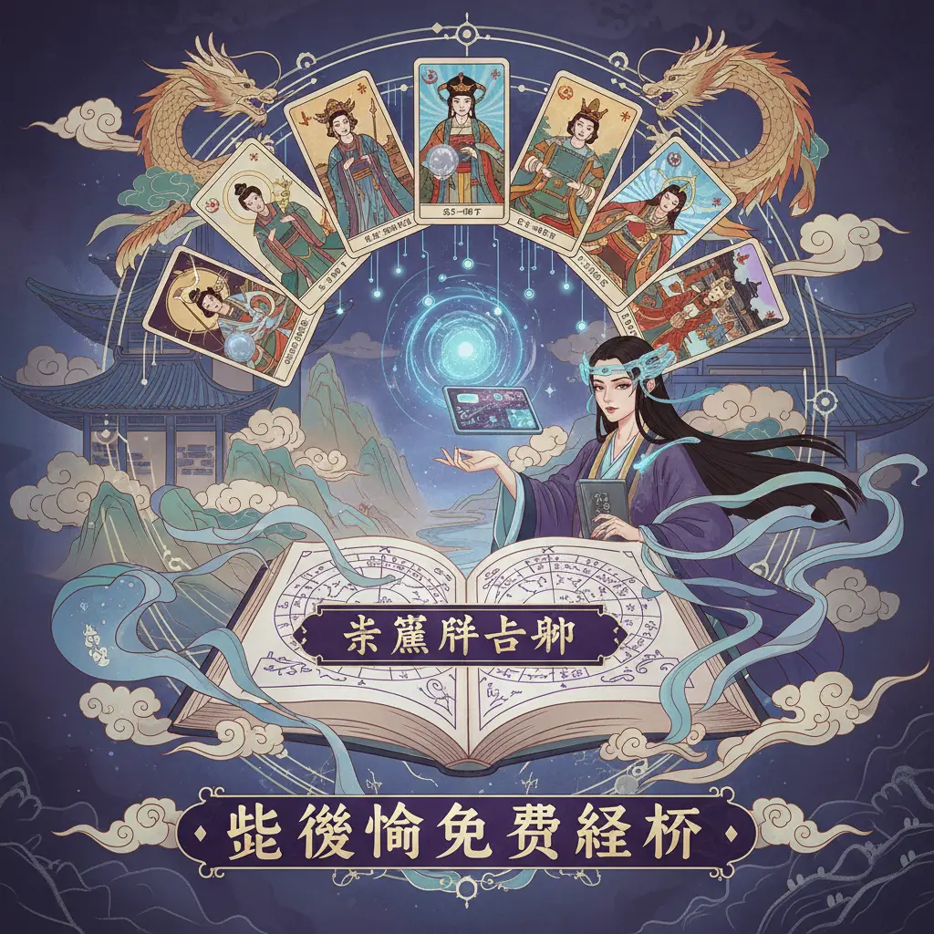 紫微命盤免費解析 - 塔羅牌占卜