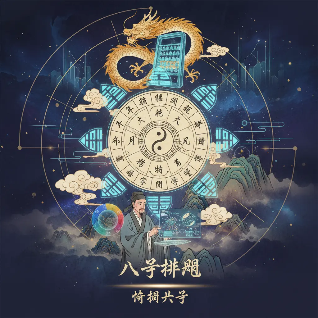 命盤八字 - 八字排盤