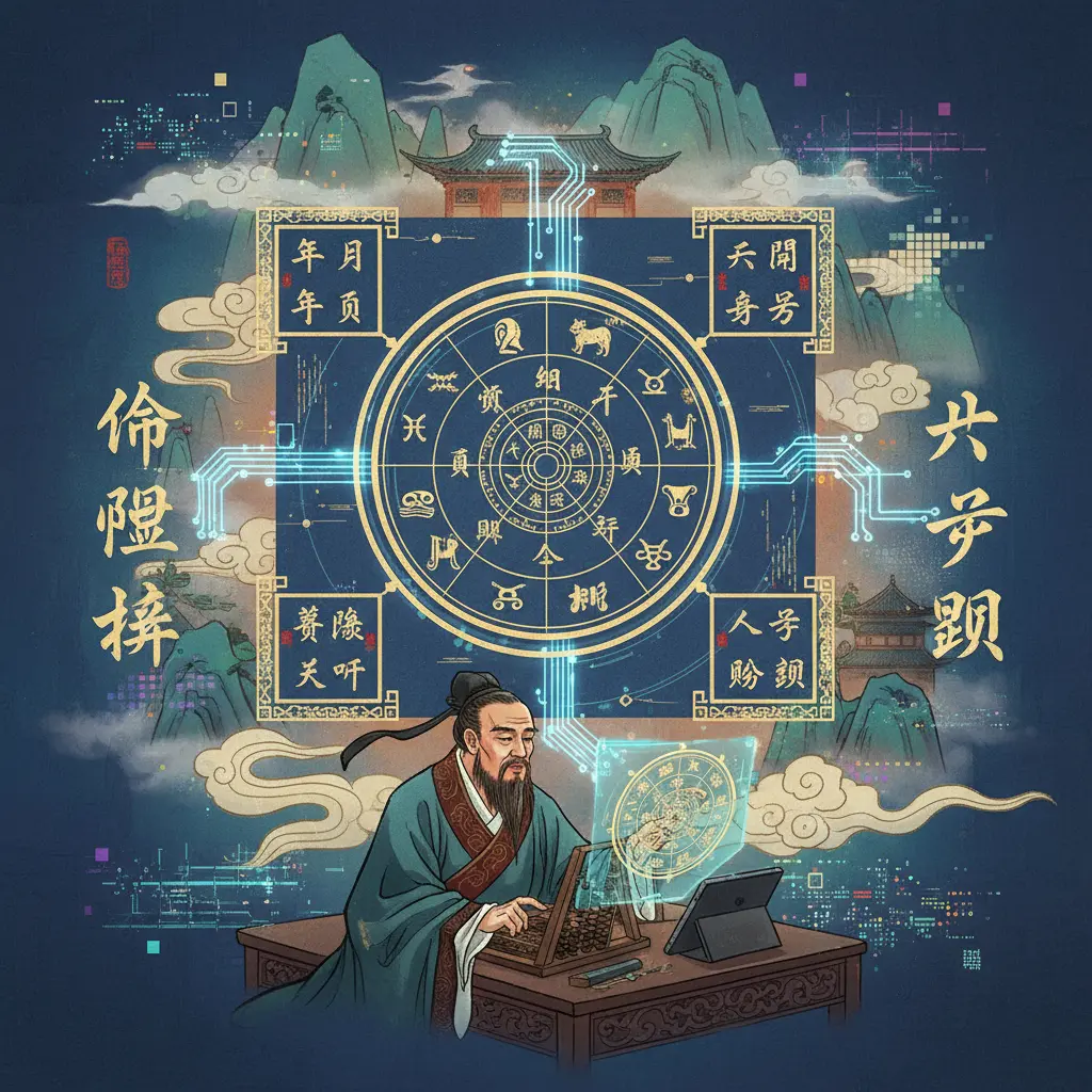 八字查詢 - 命盤分析