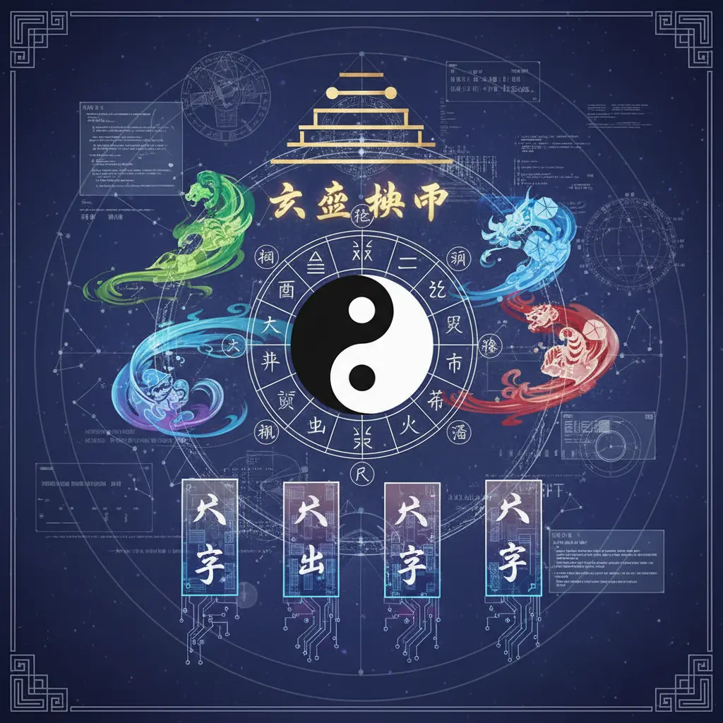 八字計算 - 六爻納甲