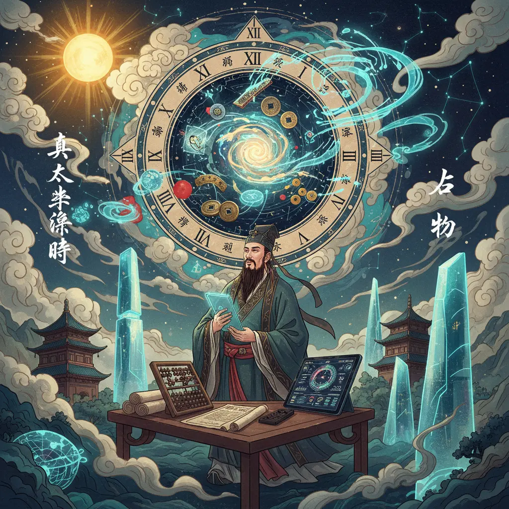 真太陽時 - 占卜