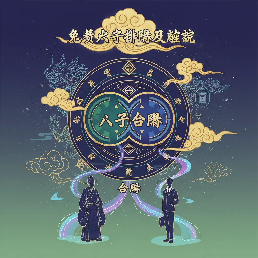 免費八字排盤及解說 - 八字合盤