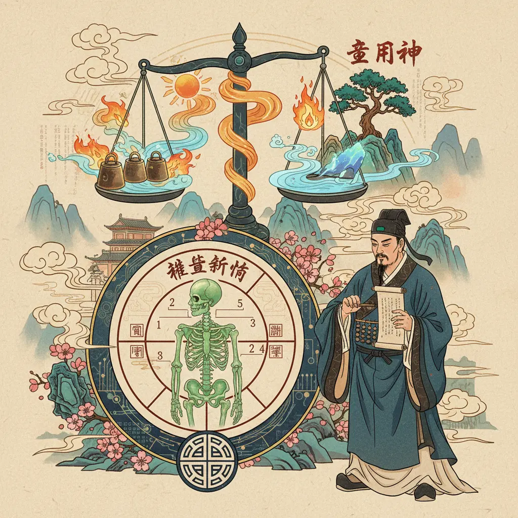 喜用神 - 稱骨算命