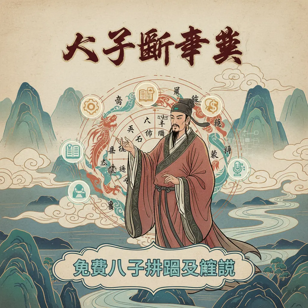 免費八字排盤及解說 - 八字斷事業