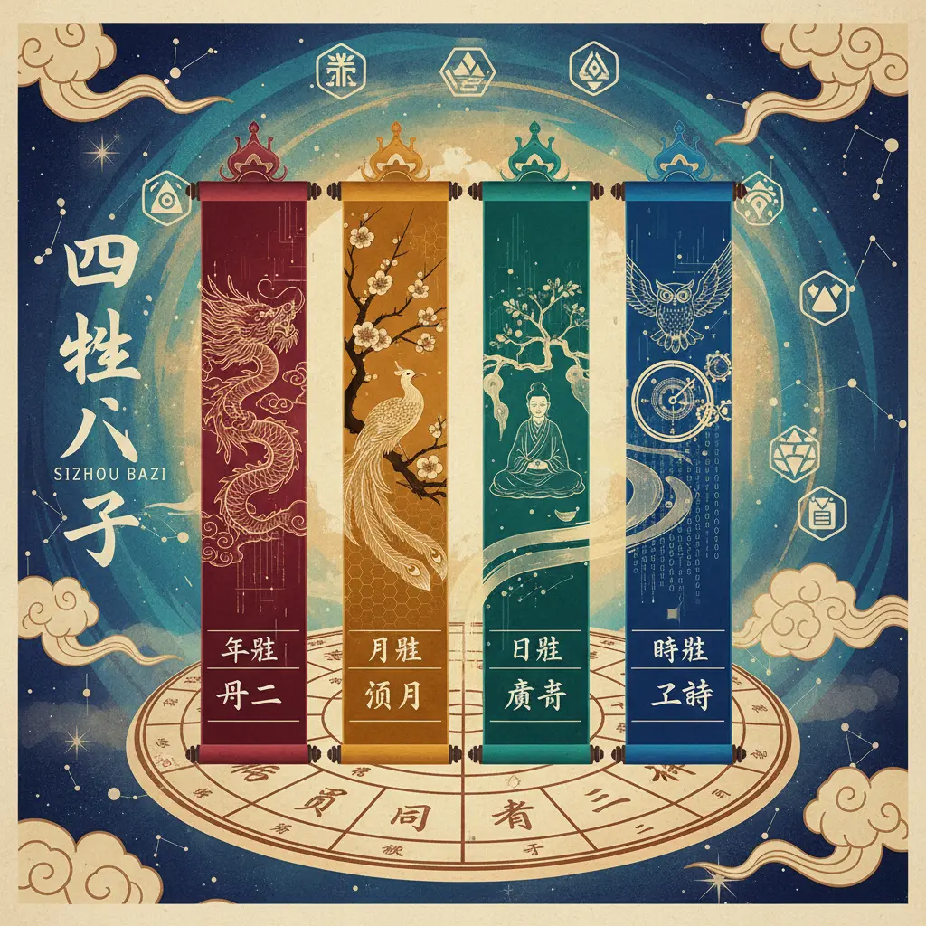 四柱八字 - 四柱
