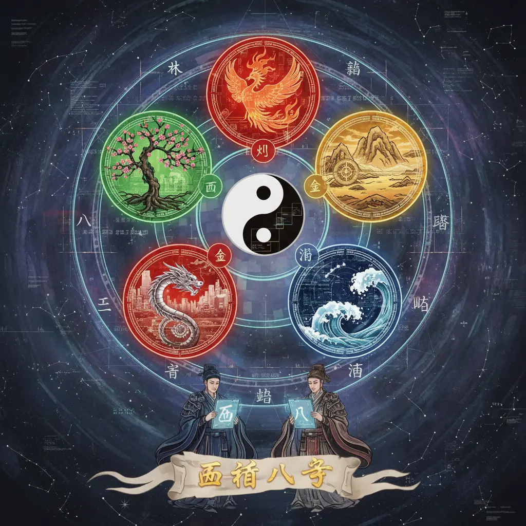 五行八字 - 五行