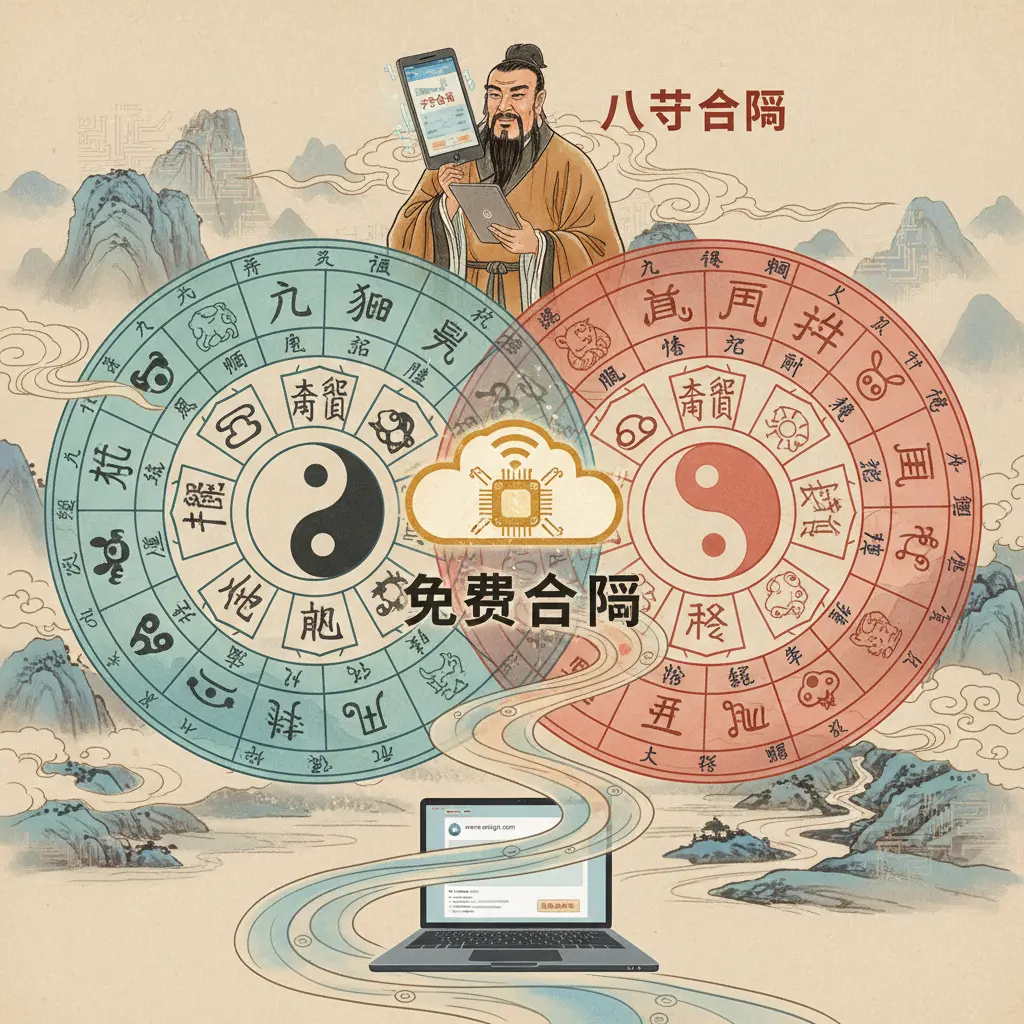 免費八字排盤 - 八字合盤