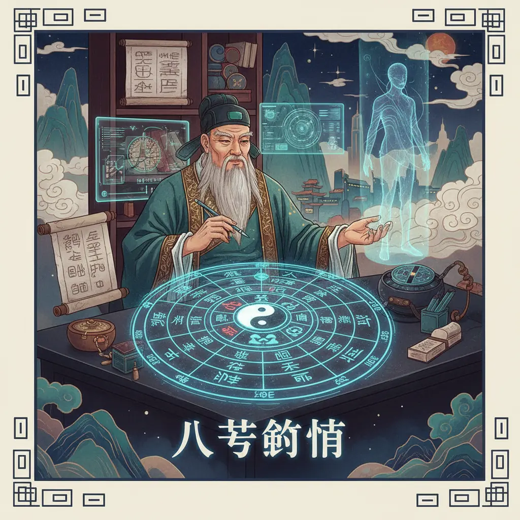 八字命盤 - 八字算命