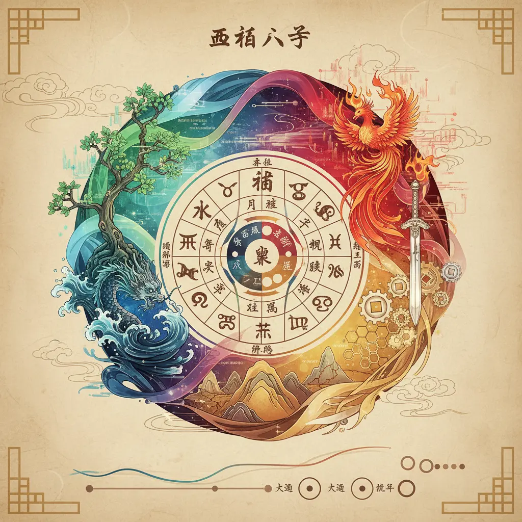 八字排盘 - 五行