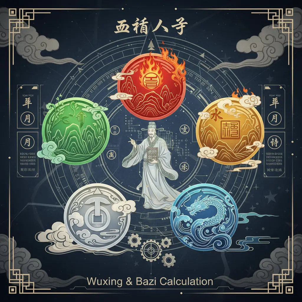 八字計算 - 五行理論