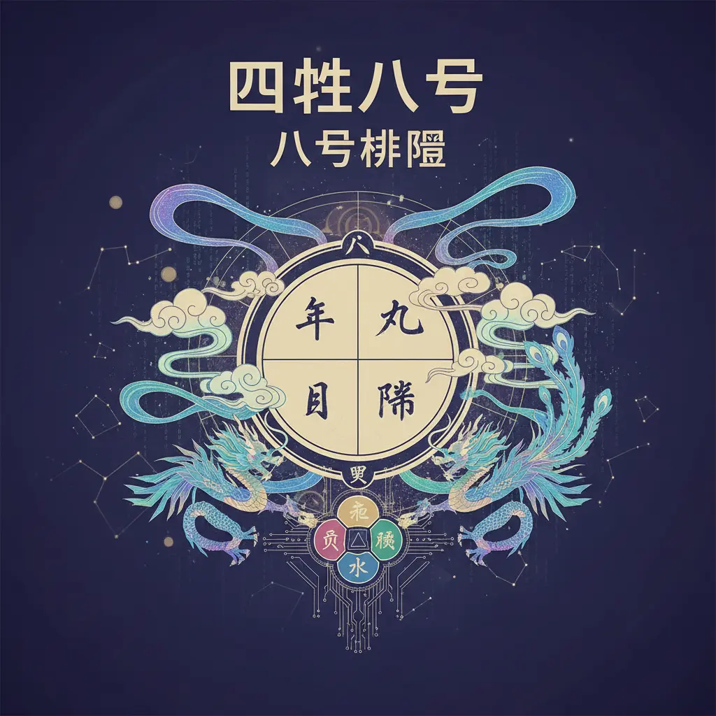 八字排盤 - 四柱八字