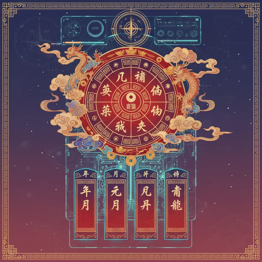 八字排盤 - 八字命盤