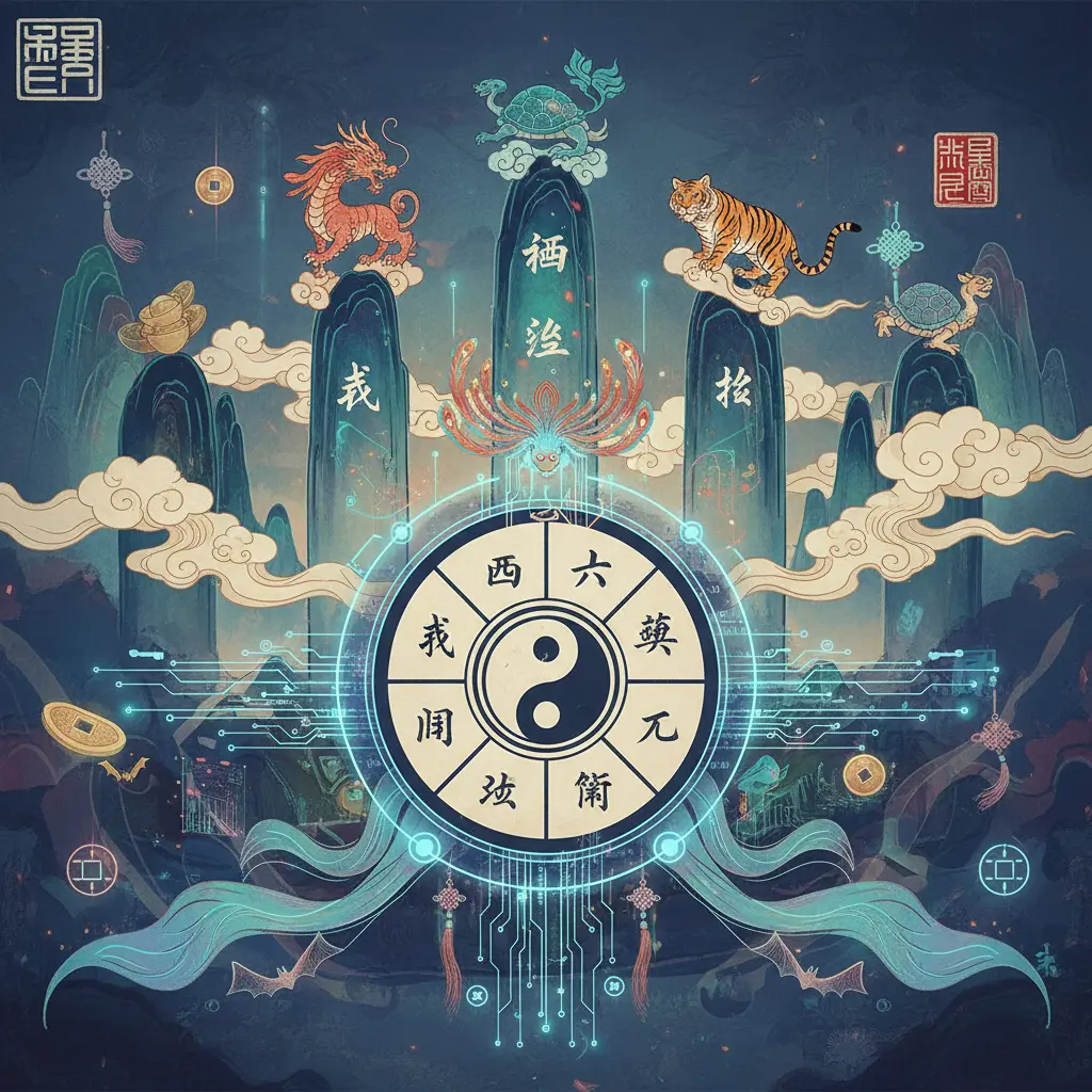 八字排盘 - 四柱八字