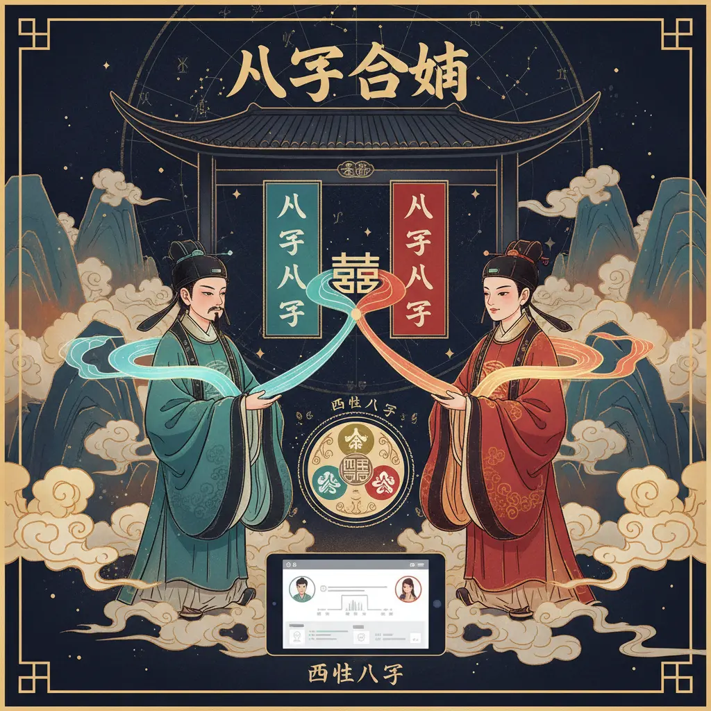 四柱八字 - 八字合婚