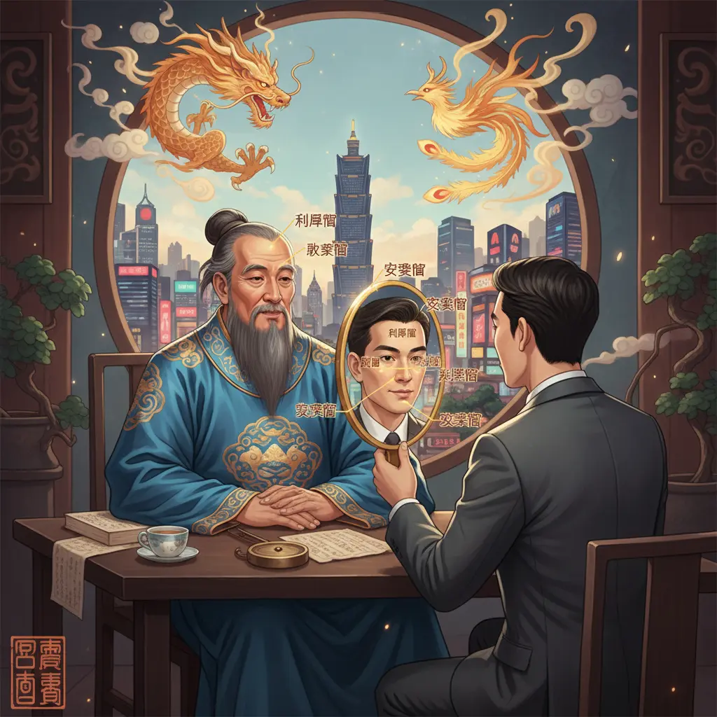 算命師 - 面相學