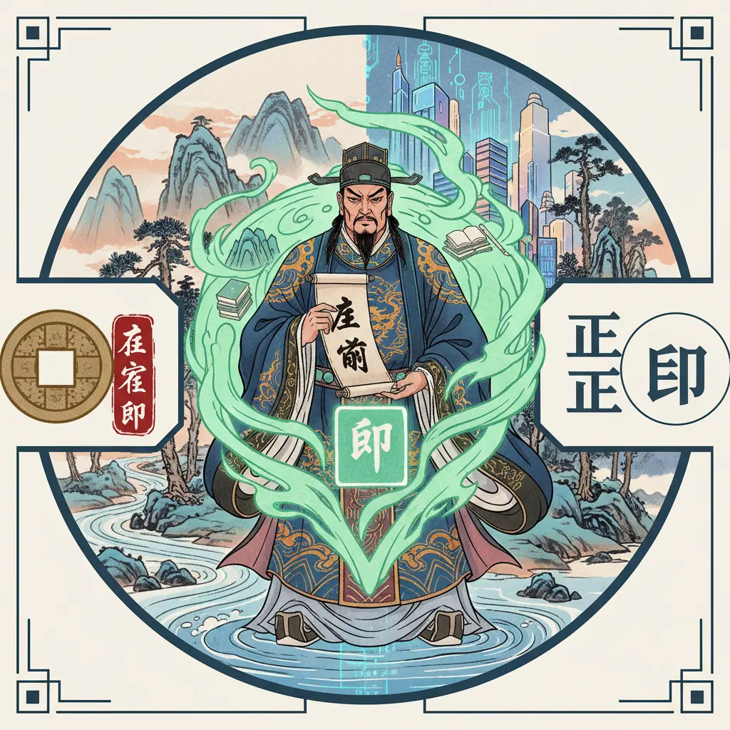 正印 - 正官
