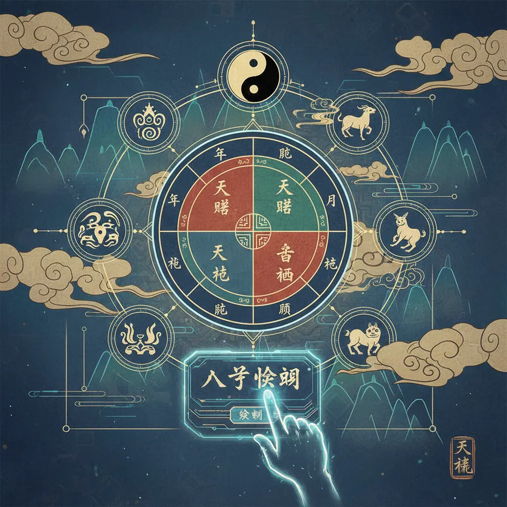 八字查詢 - 八字排盤
