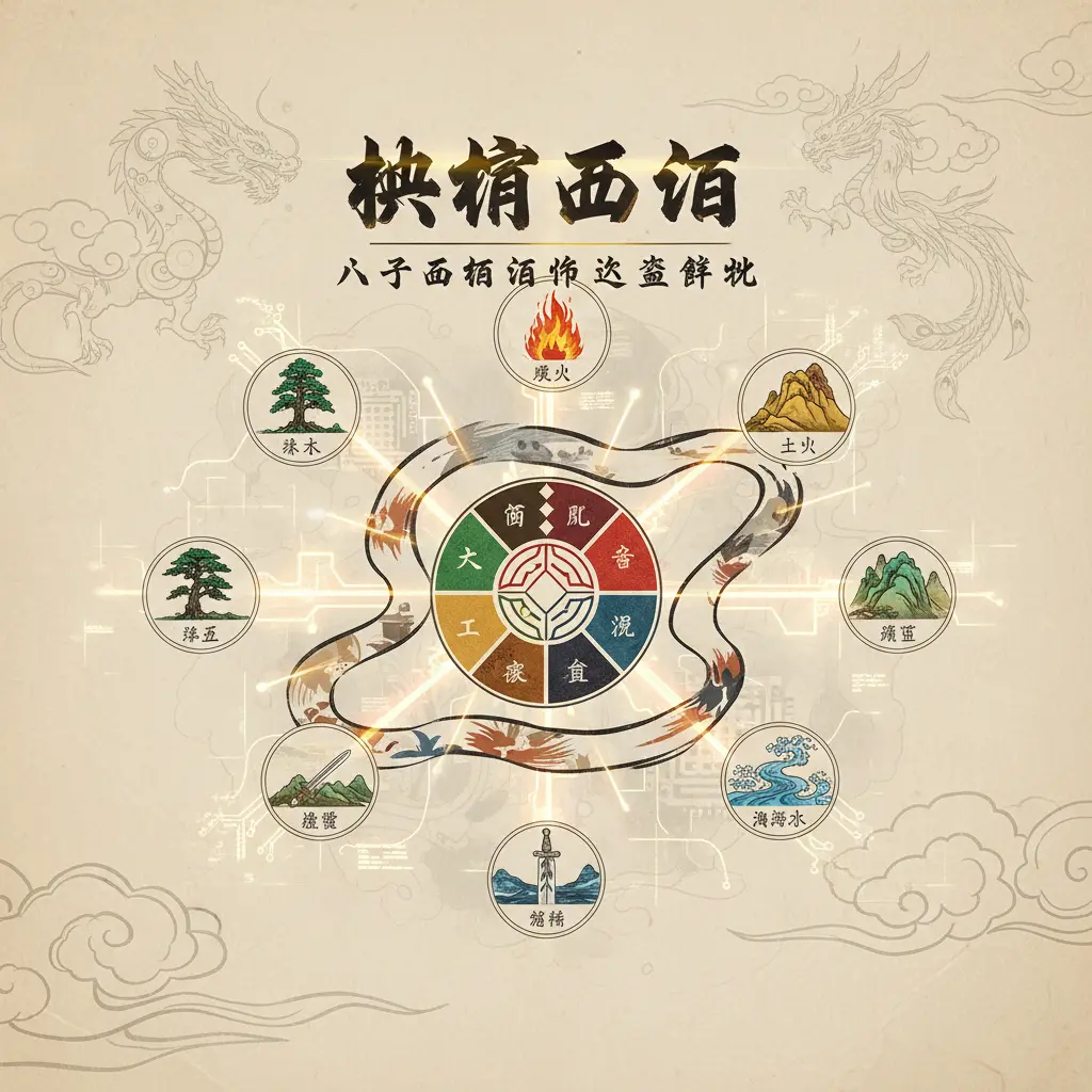 八字五行命造簡批 - 納音五行