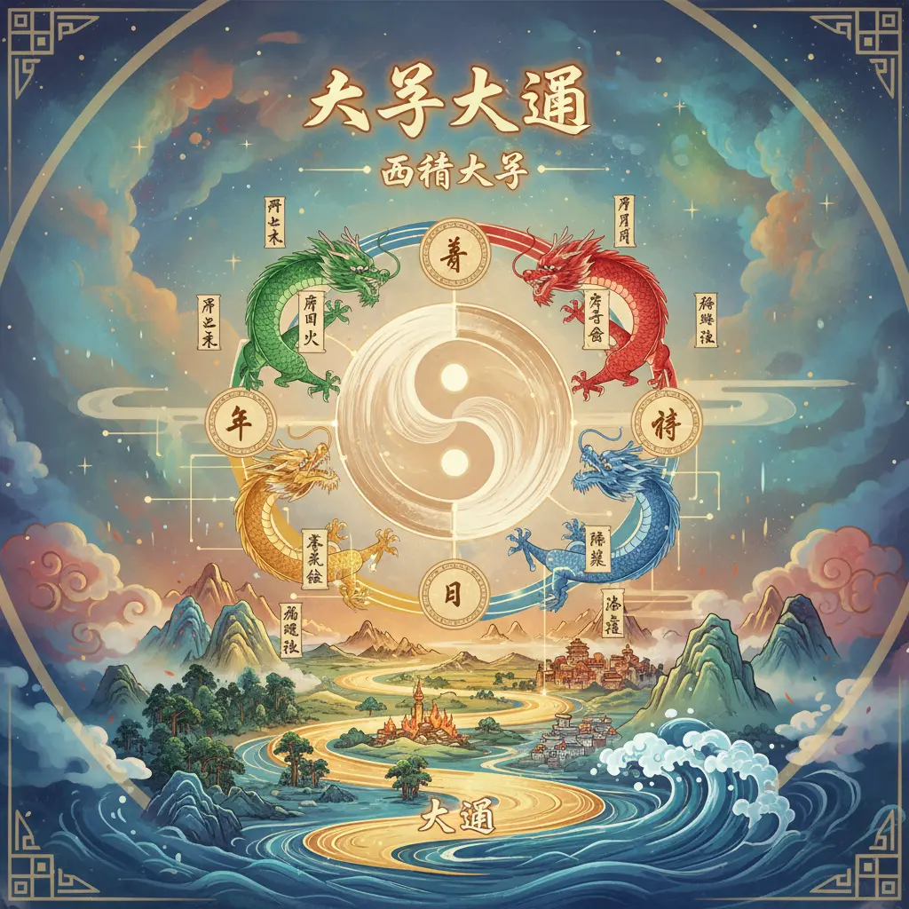 五行八字 - 八字大運