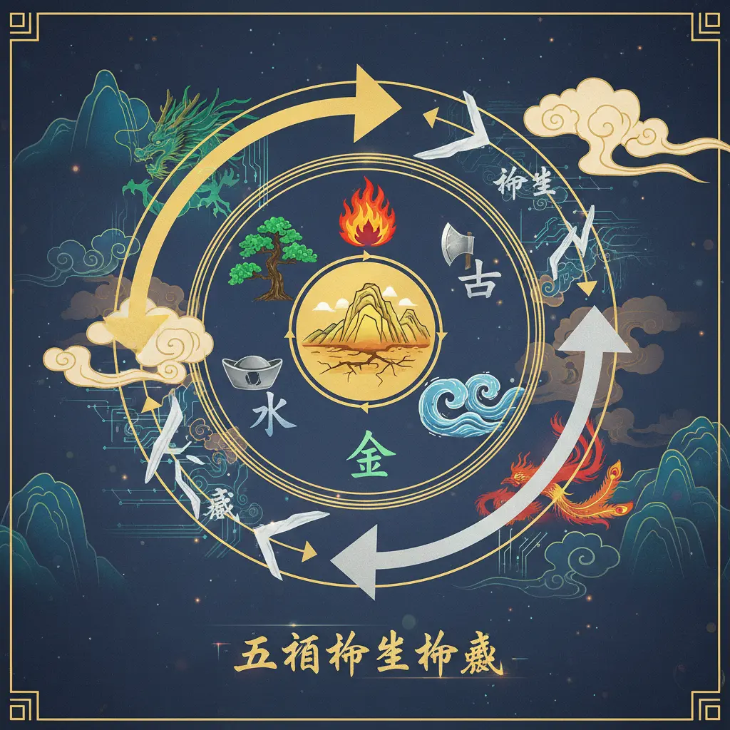五行 - 五行相生相剋